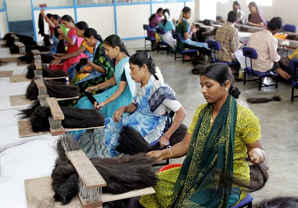 Hair Sorting & Initial Processing